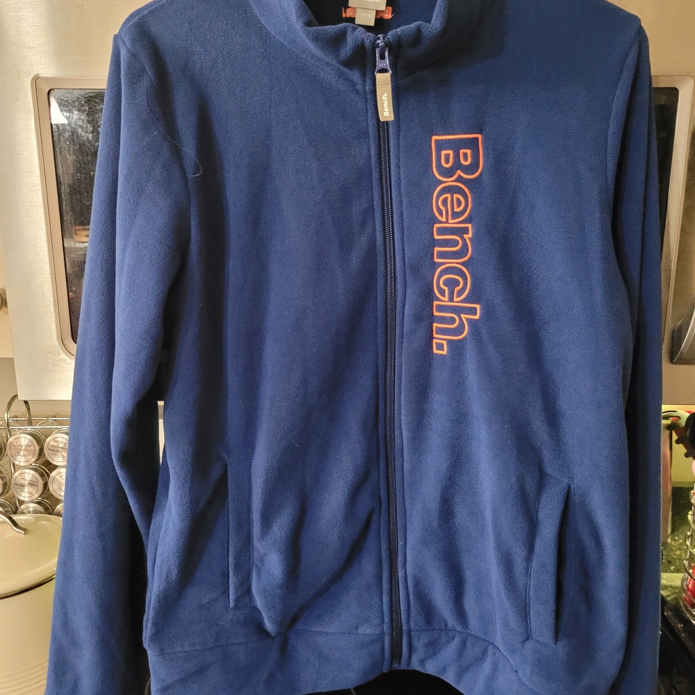 Bench Kids Royal Blue Zip-Up Fleece Jacket
